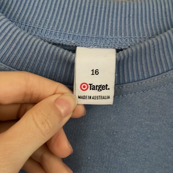 Target Blue Crewneck - Picture 5 of 6